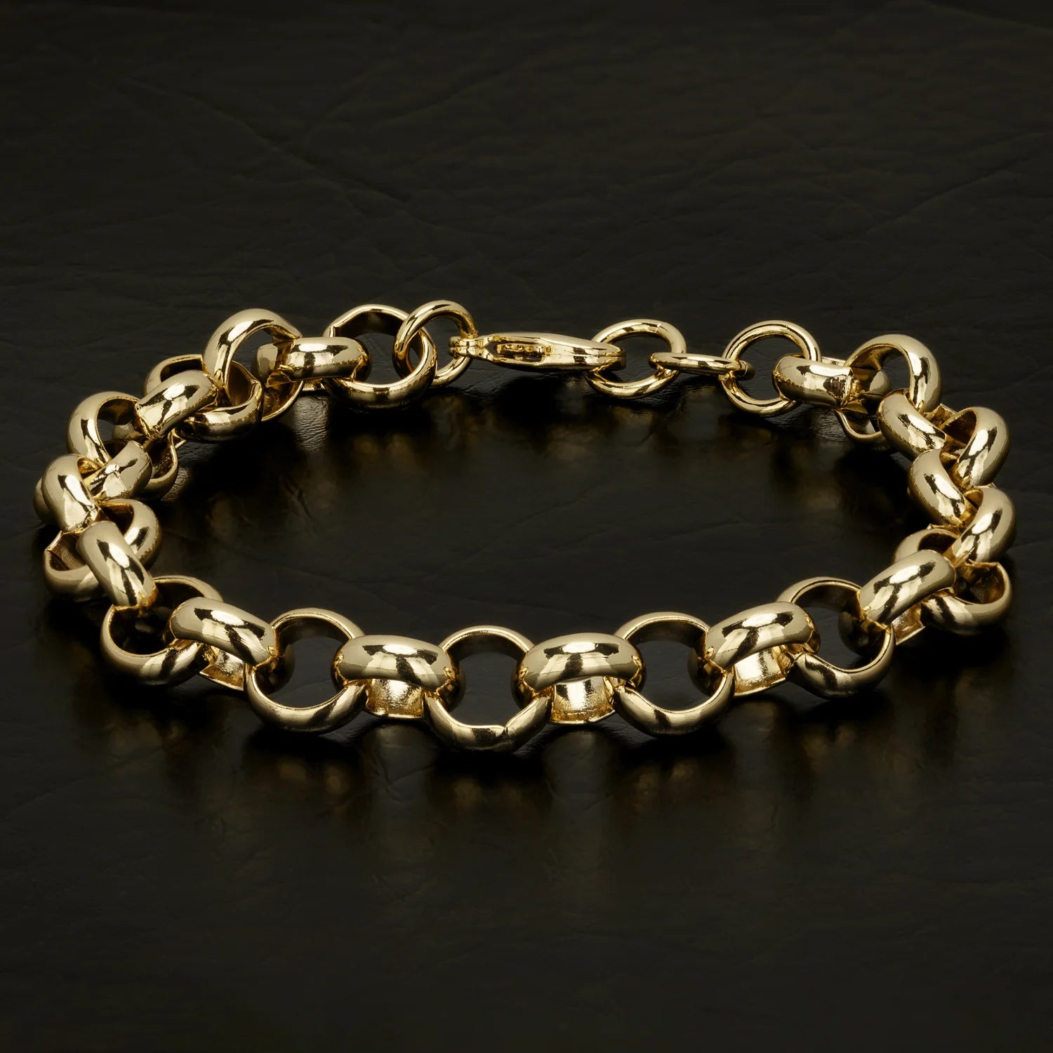 10MM GOLD BELCHER BRACELET CLASSIC