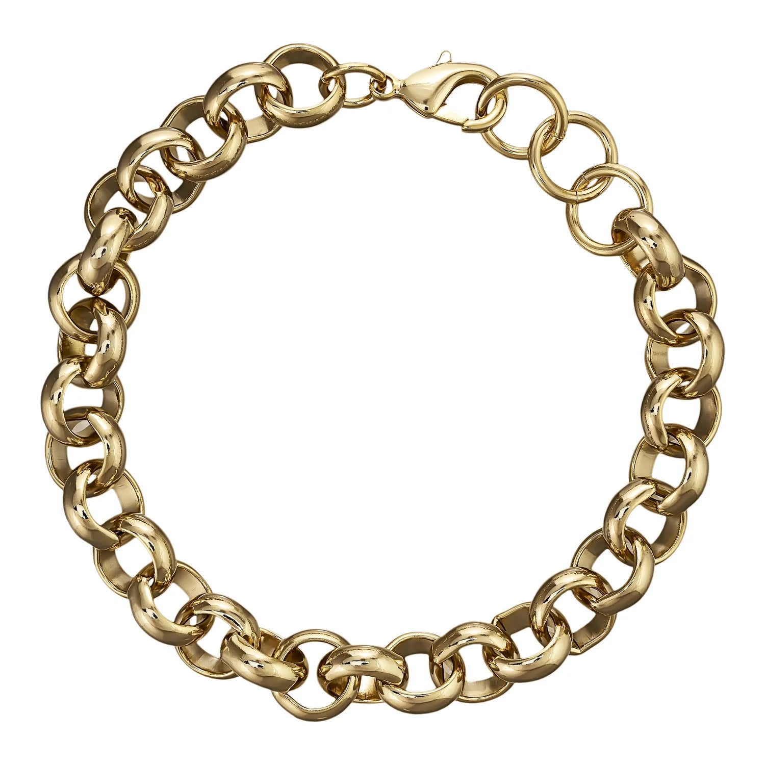 10MM GOLD BELCHER BRACELET CLASSIC