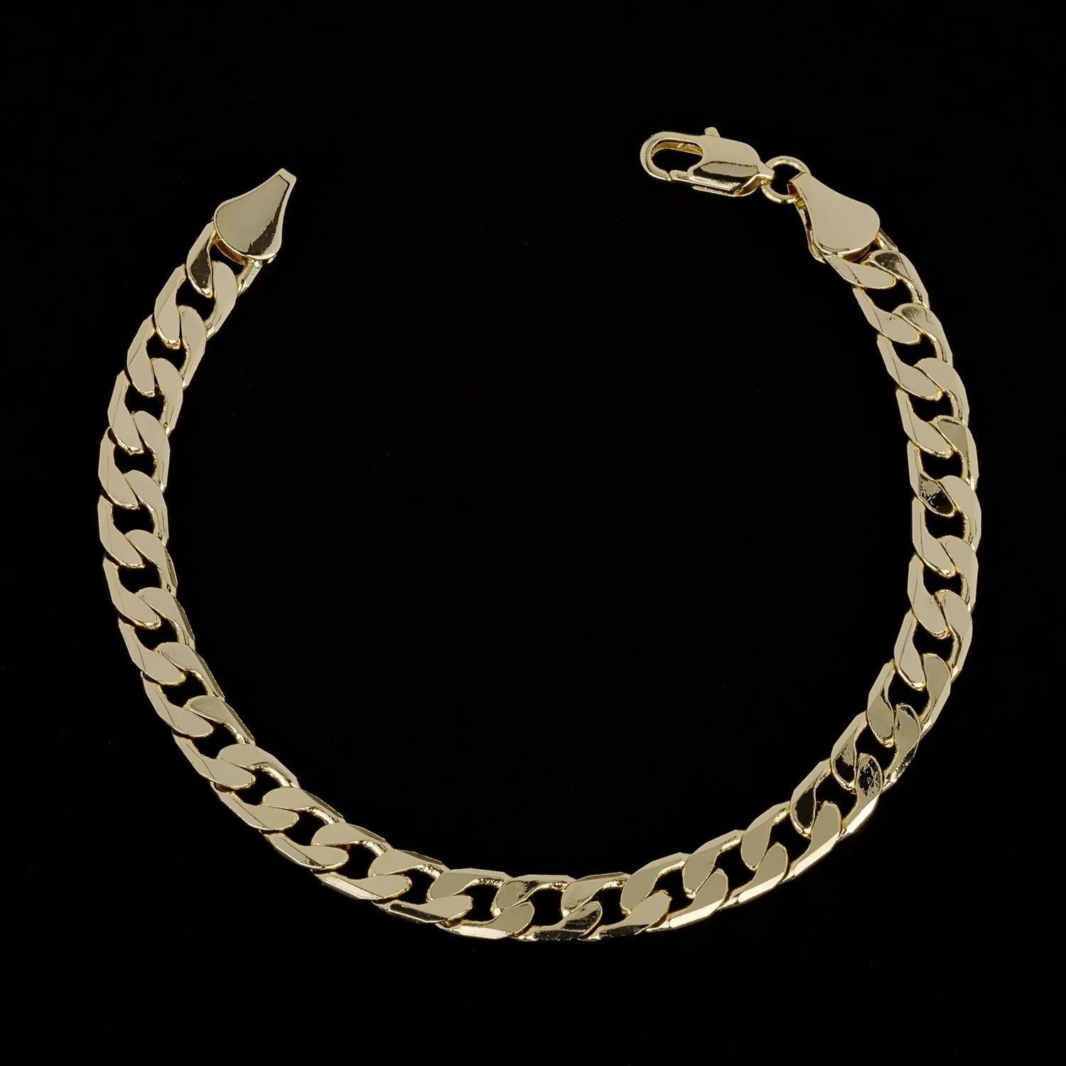 6MM GOLD CUBAN CURB BRACELET CLASSIC