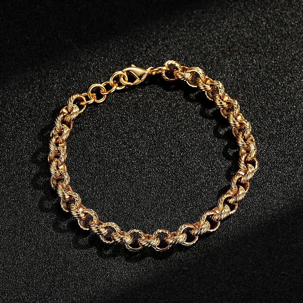 Cartier Love Stainless Steel Gold Bracelet - chamakstore.com