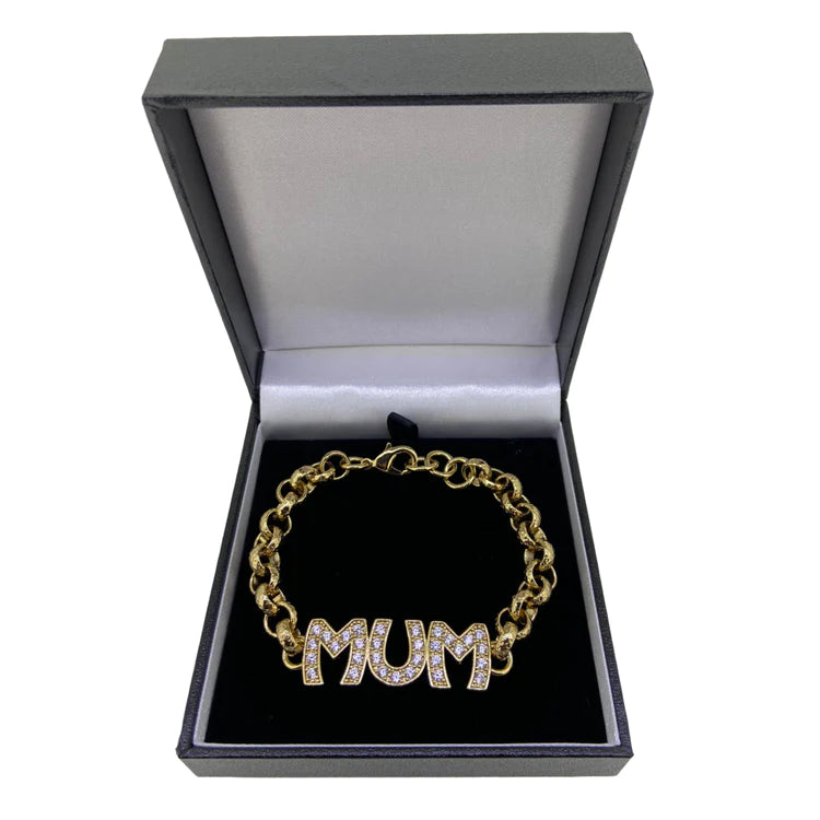 GOLD MUM BELCHER BRACELET