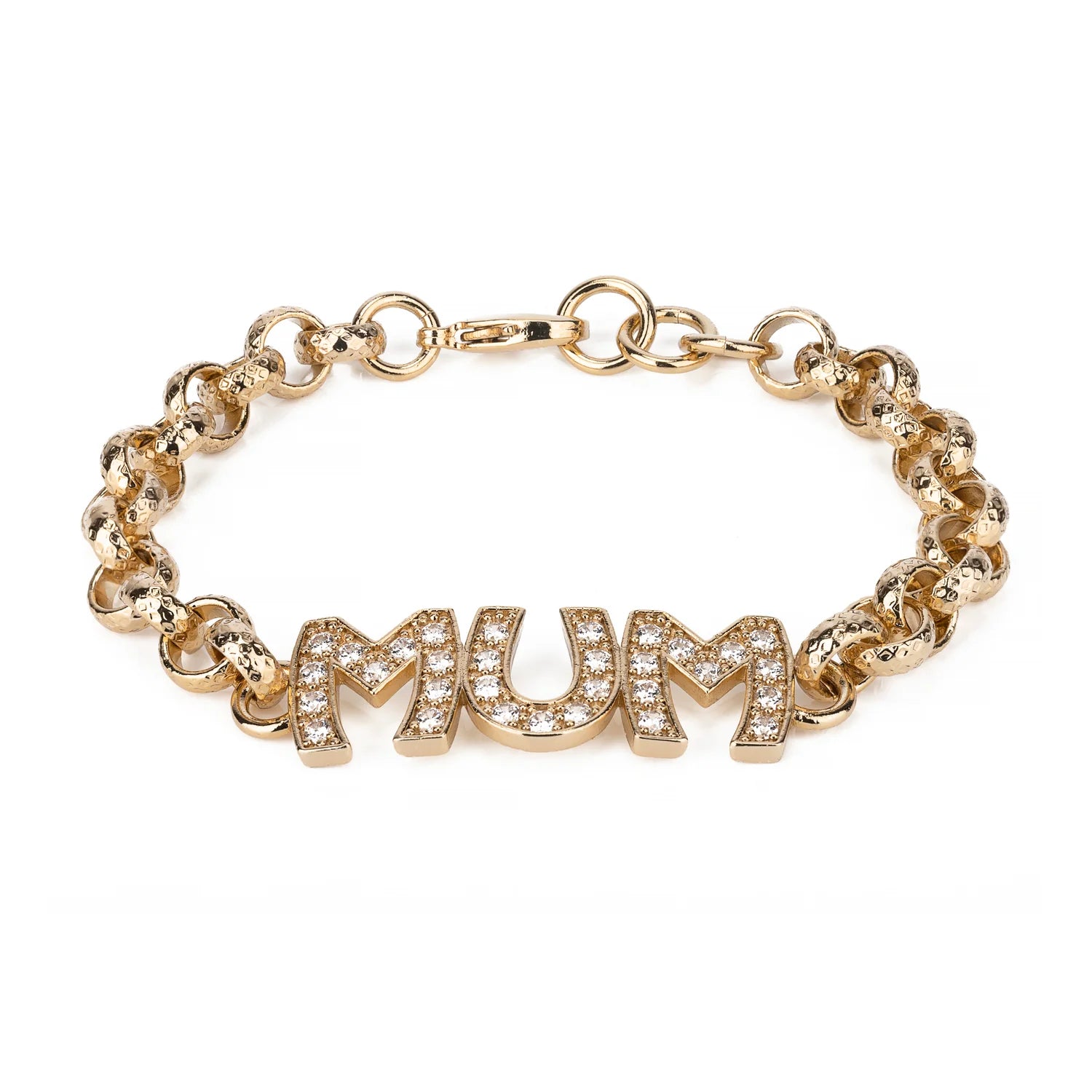 GOLD MUM BELCHER BRACELET