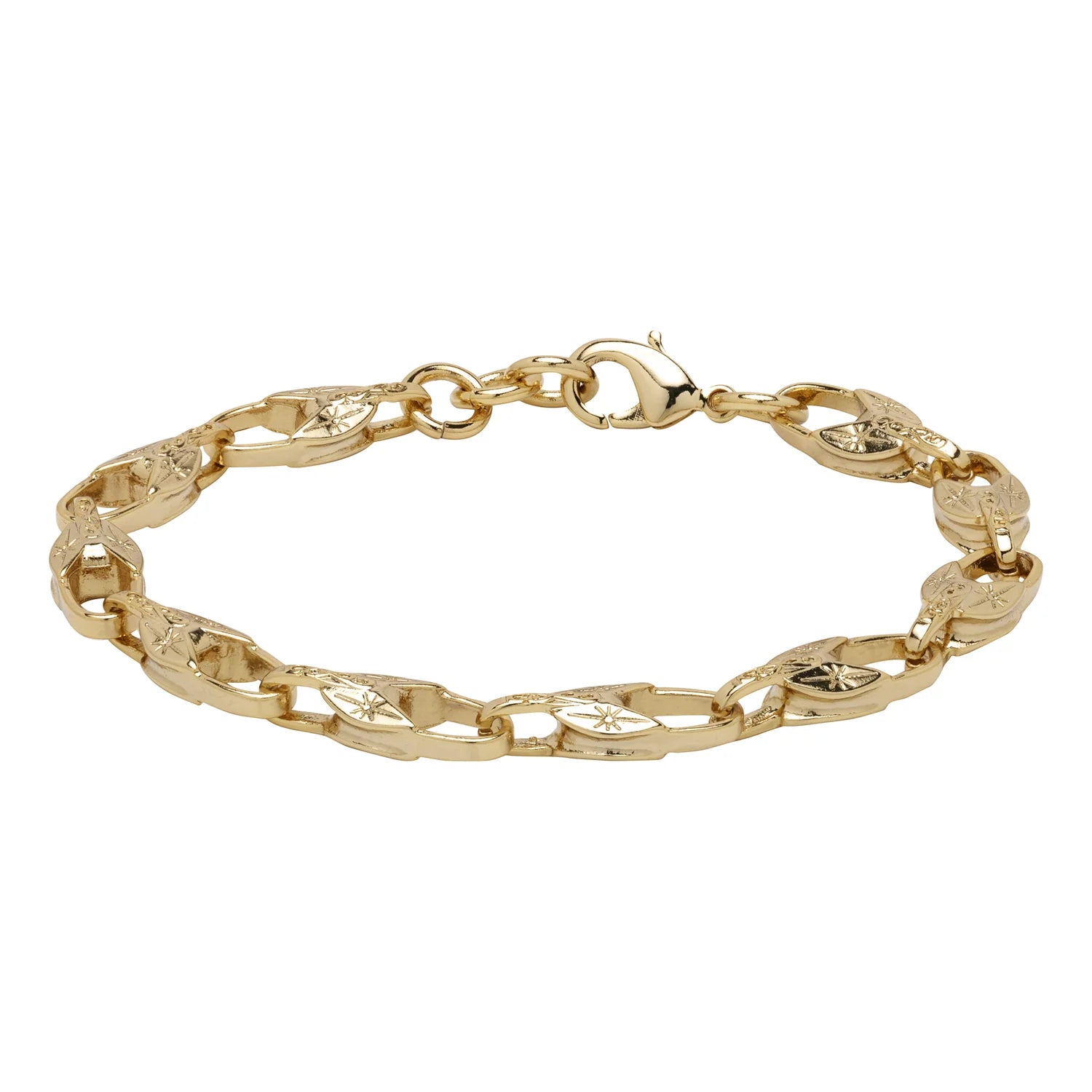 GOLD PATTERNED TULIP BRACELET FOR KIDS